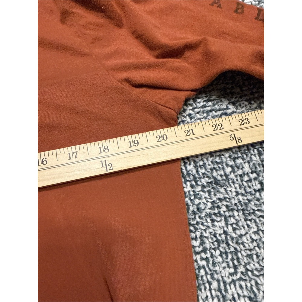 Star Wars Rebels Logo Men's Long Sleeve T-Shirt Size Large Burnt Orange Tee - Picture 11 of 13
